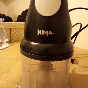 Ninja Black and Gray Food Processor